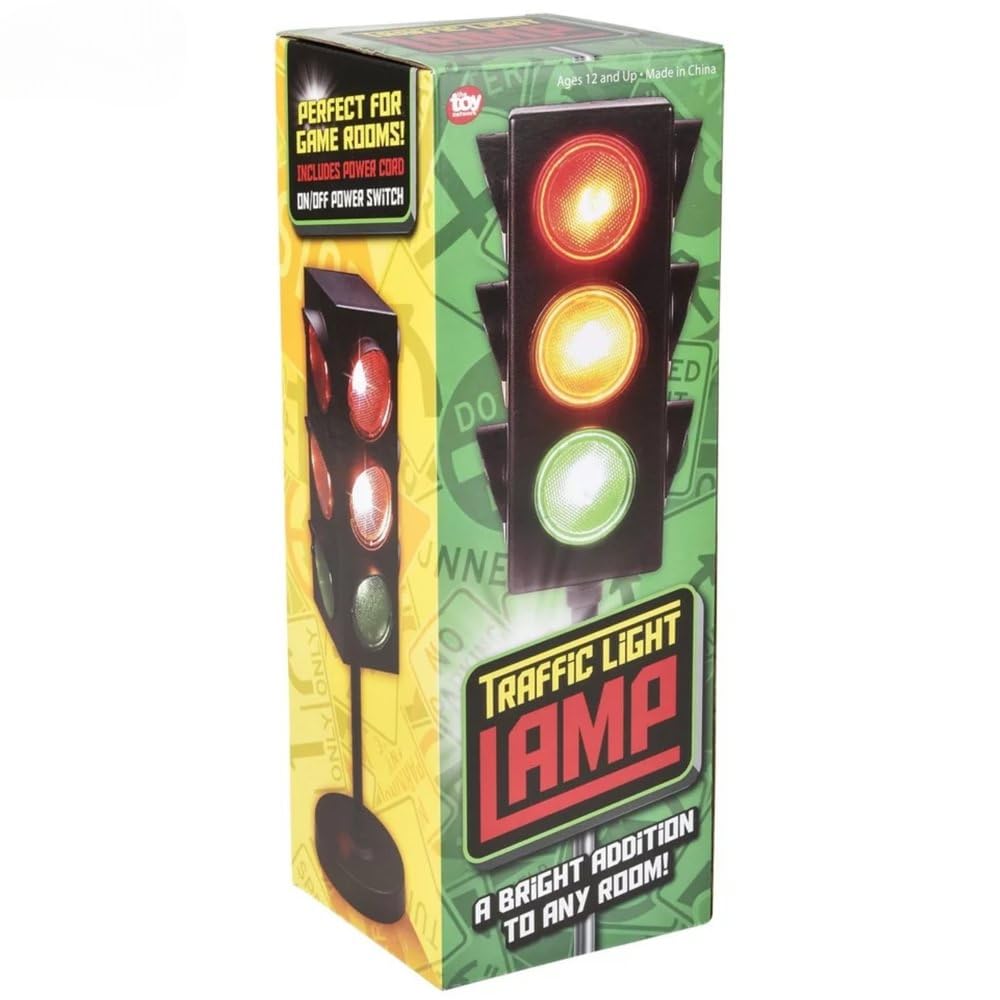 Foto 6 pulgar | Lámpara De Mesa Rhode Island Novelty Eltrali Traffic Light 20 Cm - Venta Internacional.