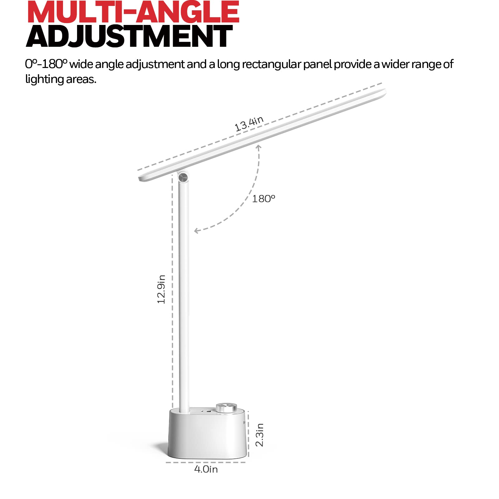 Foto 3 pulgar | Lámpara De Escritorio Honeywell H01 Pro Sunturalux™ Led Plegable Blanca - Venta Internacional.