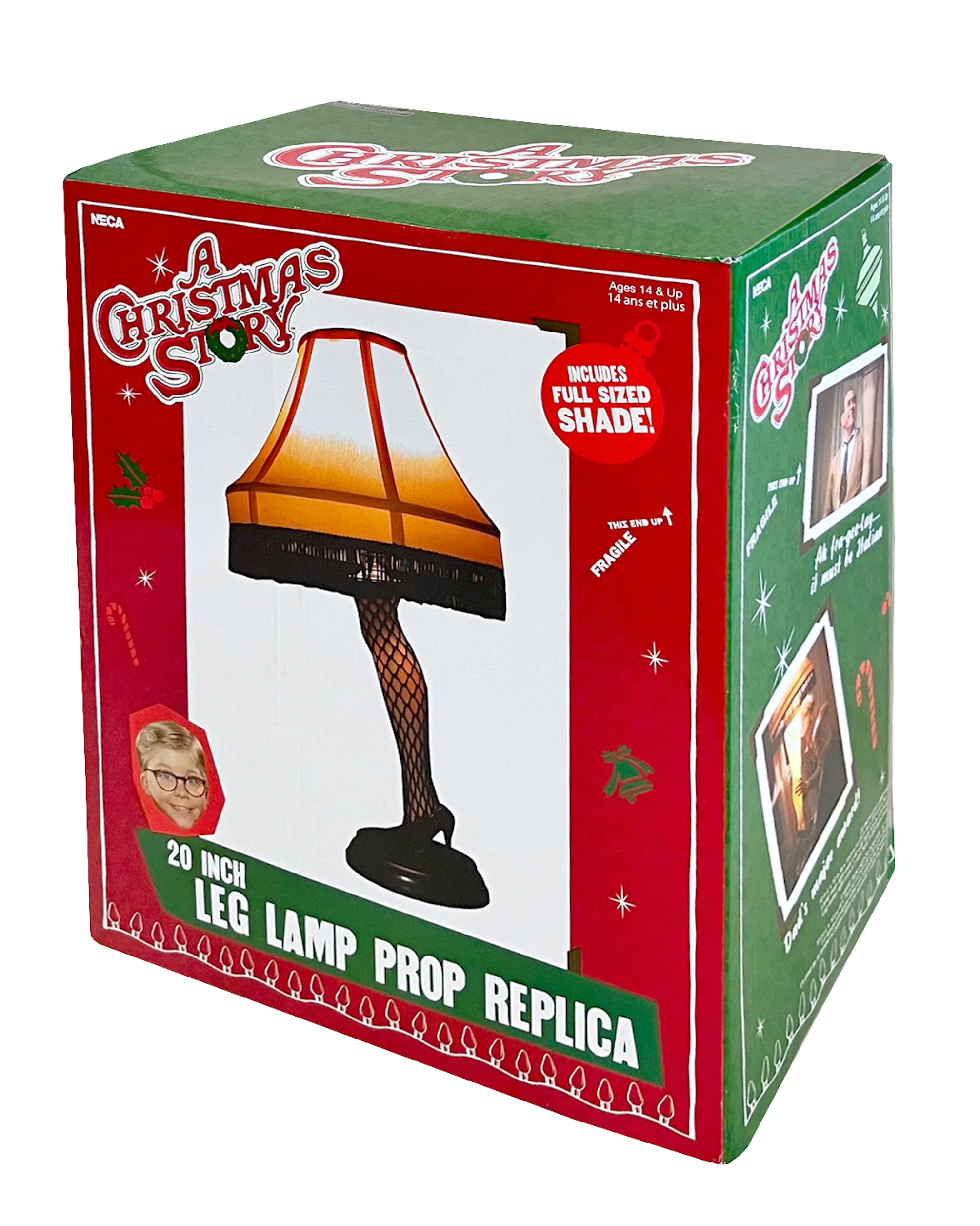 Foto 3 pulgar | Lámpara De Pie Neca Con Diseño De Cuento De Navidad, 20 Cm, Con Licencia Oficial - Venta Internacional.