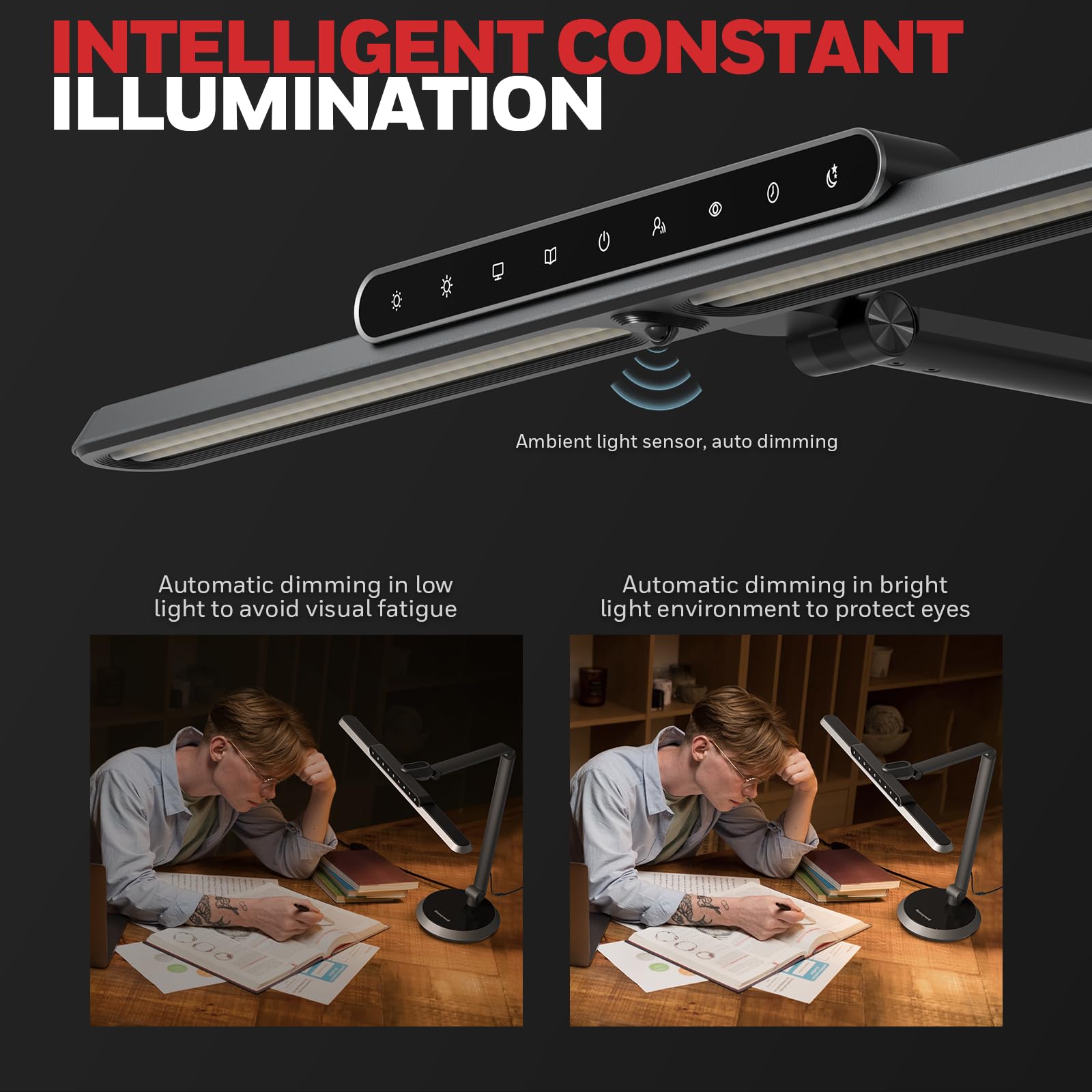 Foto 4 | Lámpara De Escritorio Honeywell H9 Sunturalux™ Executive Led 1000lm - Venta Internacional.