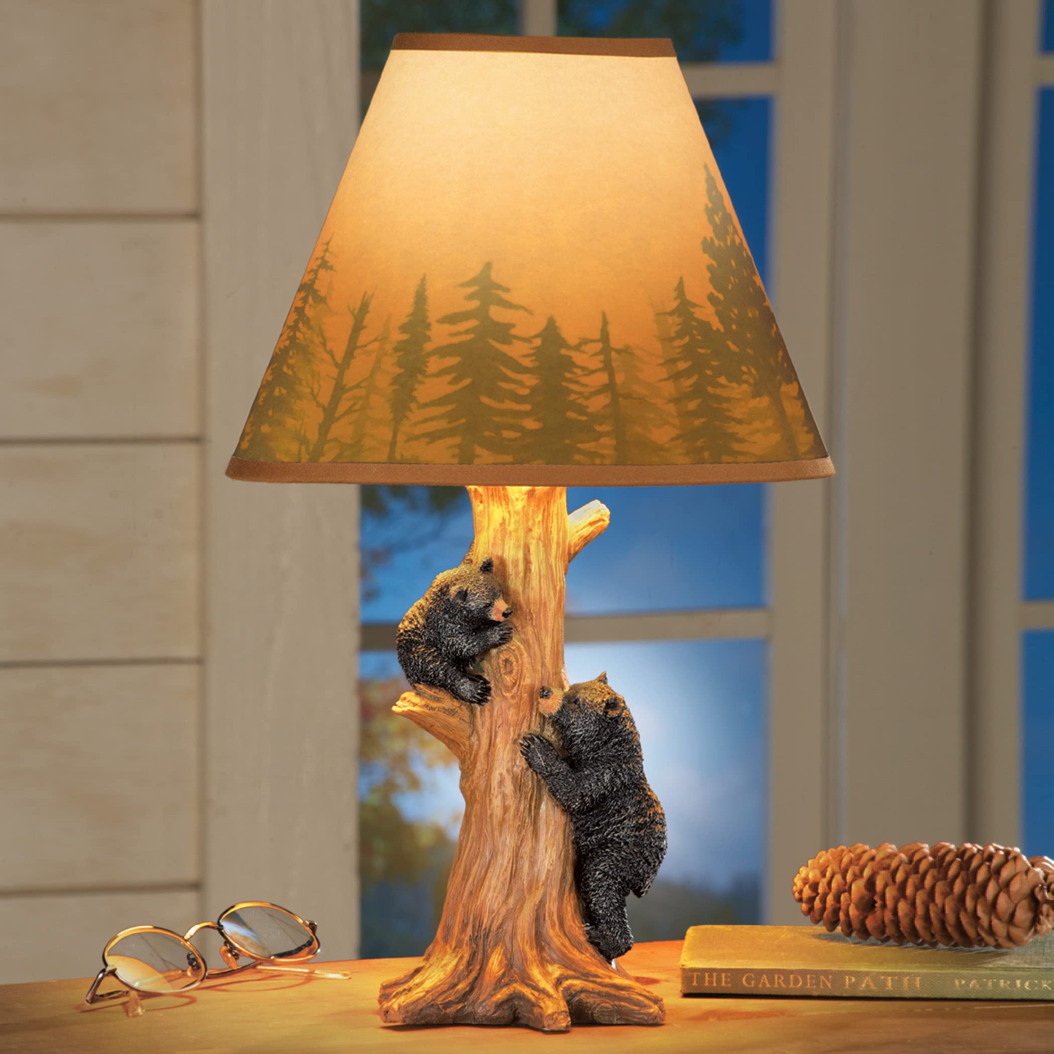 Foto 3 pulgar | Lamp Collections Etc Rustic Trembing Bear Family Northwoods - Venta Internacional.