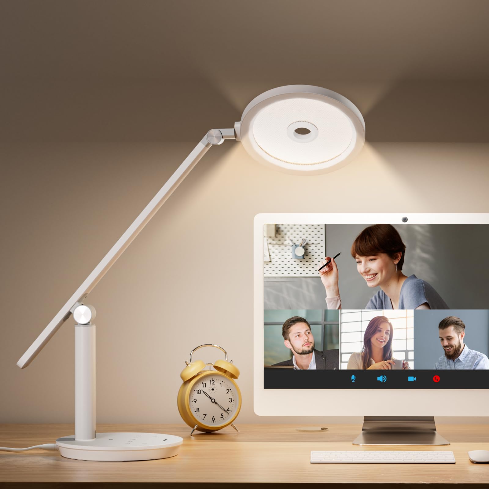 Lámpara De Escritorio Honeywell H6 Sunturalux™ Eye Caring Led 800lm - Venta Internacional.