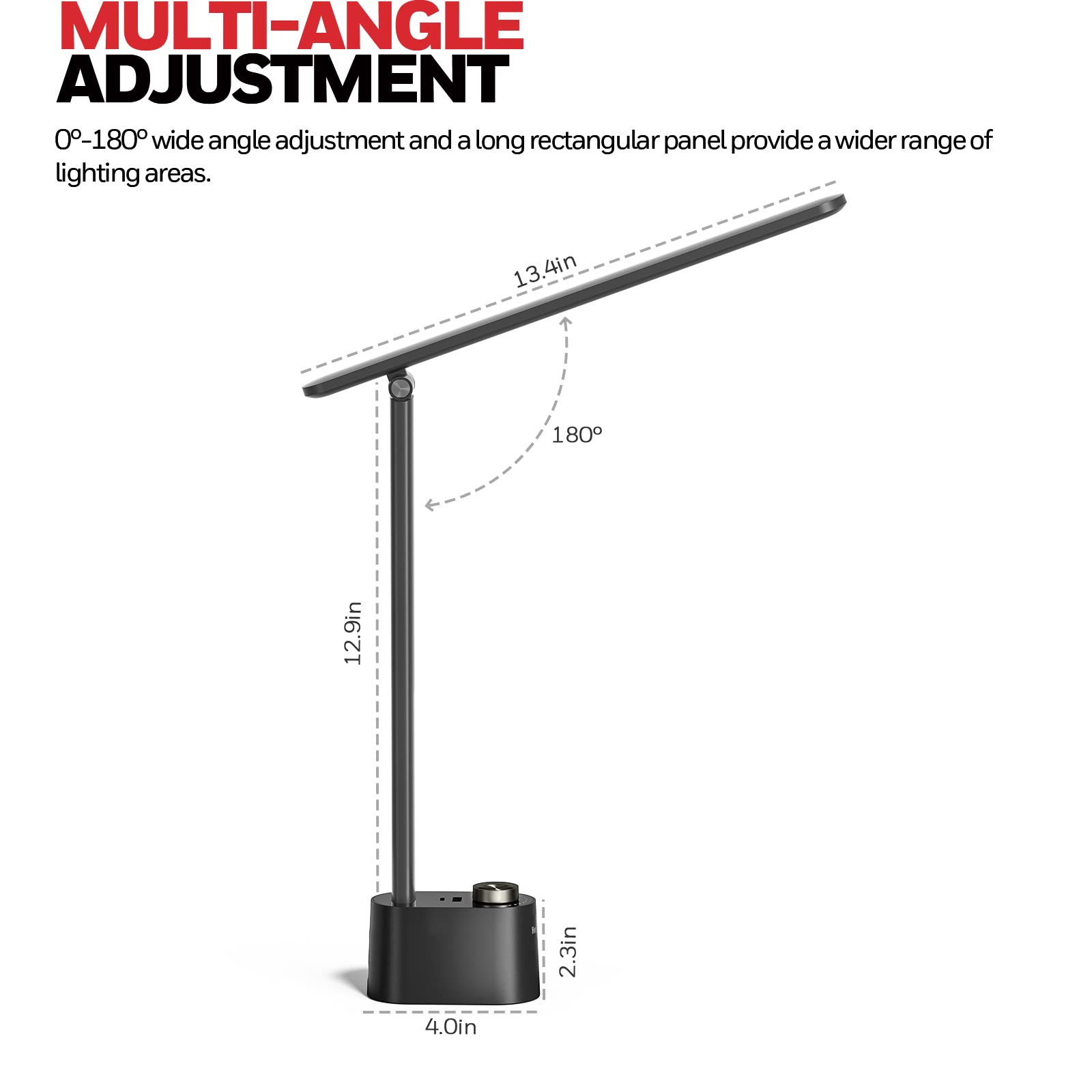 Foto 3 pulgar | Lámpara De Escritorio Honeywell H01 Pro Sunturalux™ Led Plegable Negra - Venta Internacional.