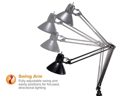 Foto 3 | Lámpara De Escritorio Bostitch Office Vlf100 Led Con Brazo Oscilante Con Soporte De Pinza - Venta Internacional.