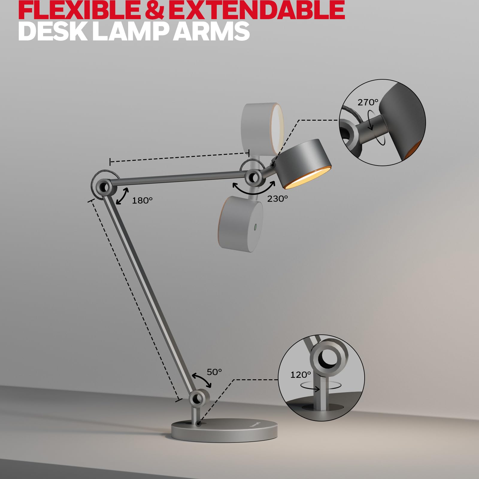 Foto 4 pulgar | Lámpara de Escritorio Honeywell Hwt-01a Luz Natural Regulable Regulable - Venta Internacional