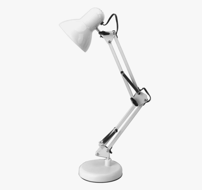 Foto 1 | Lámpara De Escritorio E27 Metal Brazo Giratoria 360° Doblar