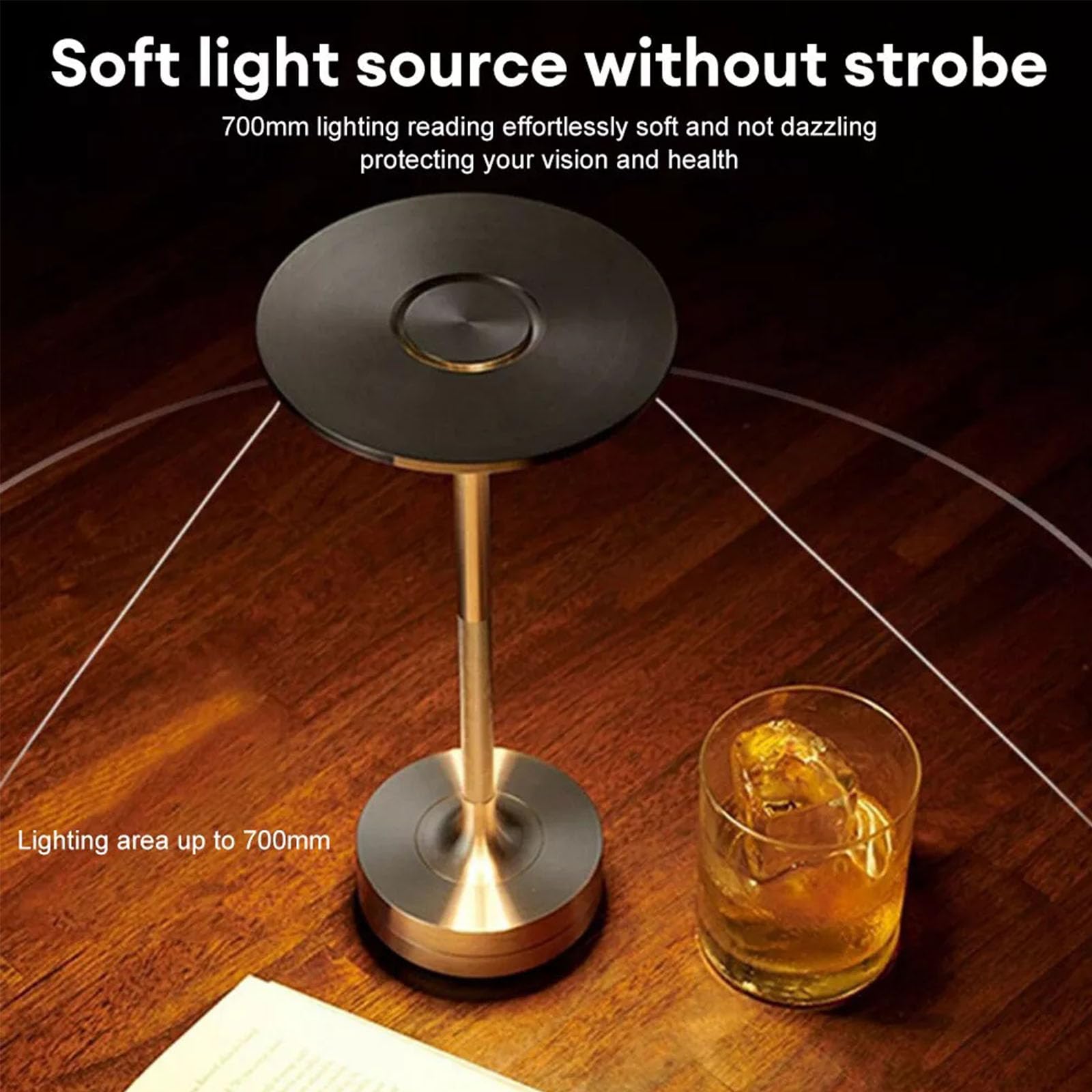 Foto 6 pulgar | Lámpara De Mesa Inalámbrica Sherum Ecolume Vueeze Yifare Gris Claro - Venta Internacional.