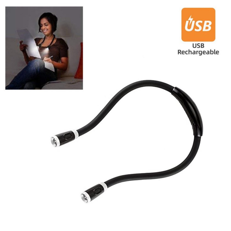 Foto 5 pulgar | Lámpara Colgante Led Para Cuello, Recargable Por Usb, Glucusent Glcsntbl002 - Venta Internacional.