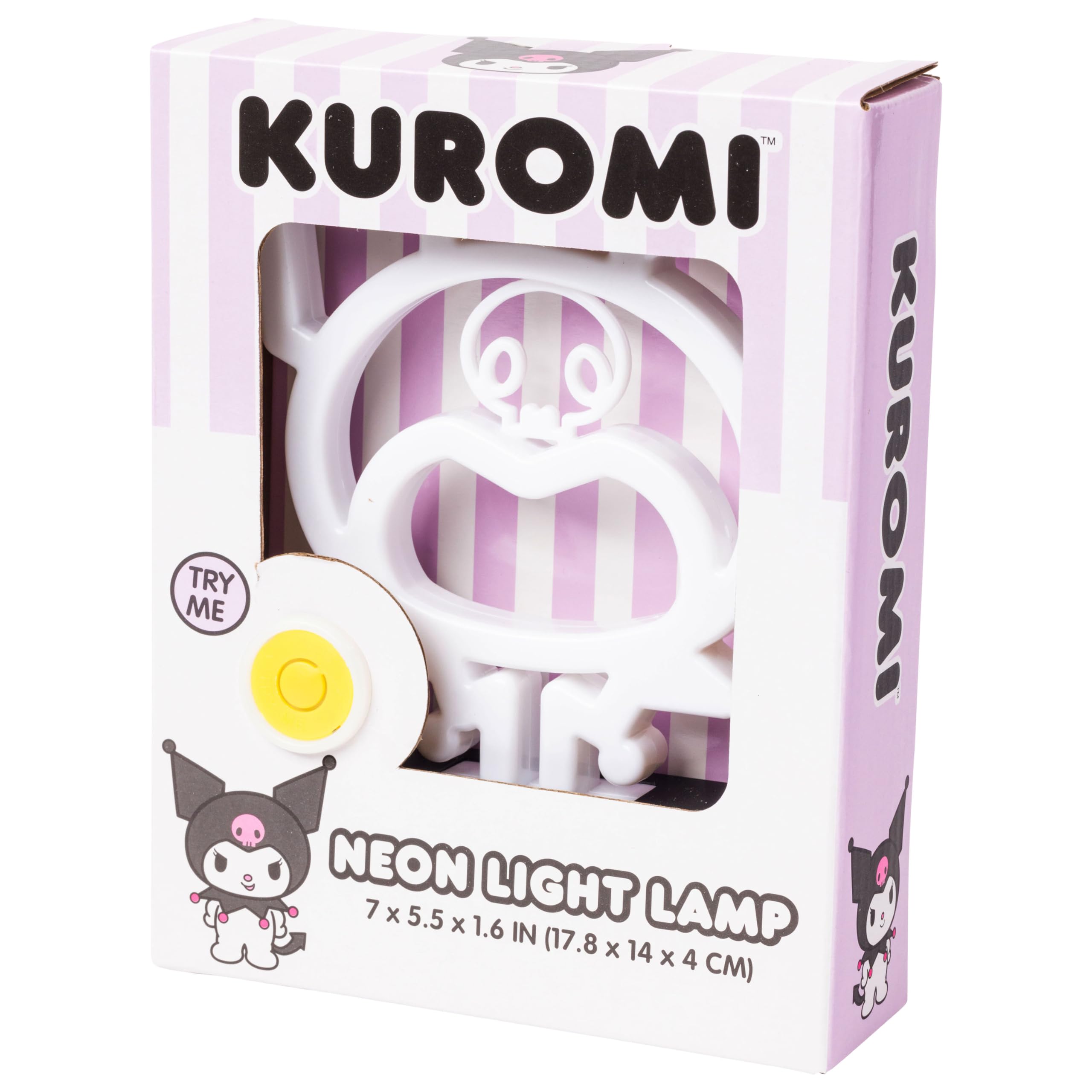 Foto 5 | Lámpara Led Silver Buffalo Sanrio Hello Kitty Kuromi Neon - Venta Internacional.
