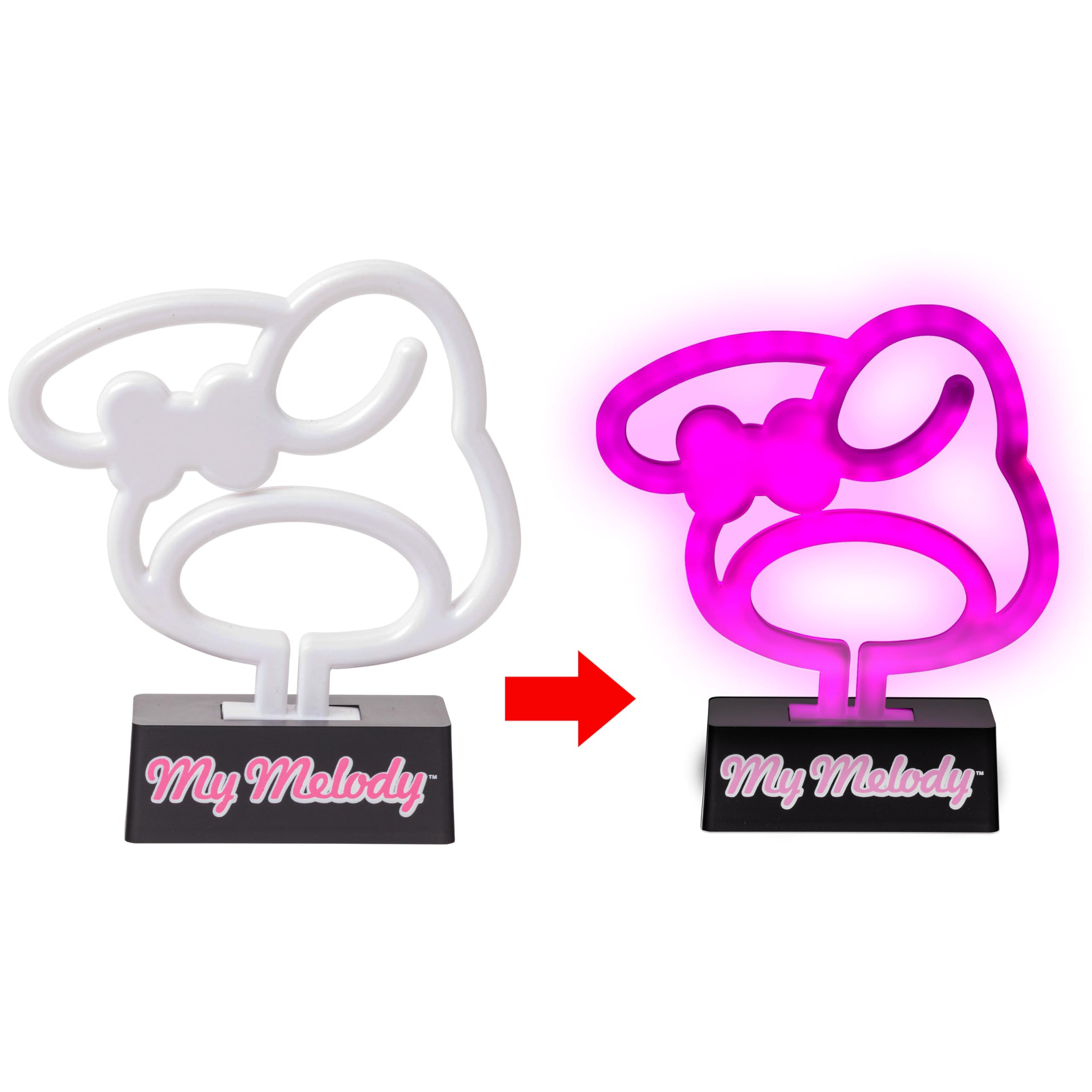 Foto 2 pulgar | Lámpara Led Plateada Buffalo Sanrio Hello Kitty My Melody - Venta Internacional.