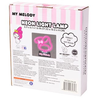Foto 6 | Lámpara Led Plateada Buffalo Sanrio Hello Kitty My Melody - Venta Internacional.