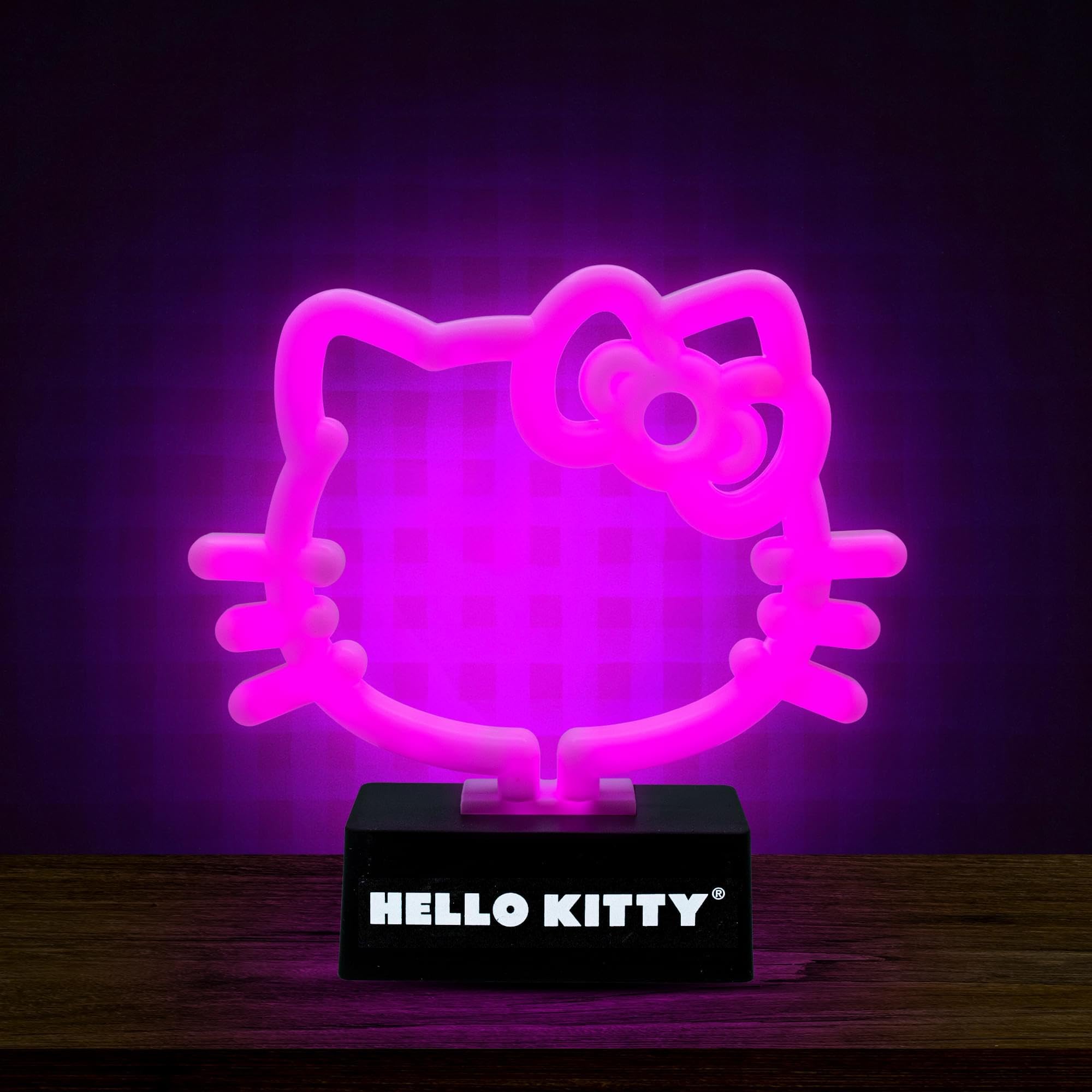 Foto 3 pulgar | Lámpara Led De Neón Plateada Buffalo Sanrio Hello Kitty Para Decoración De Habitación - Venta Internacional.