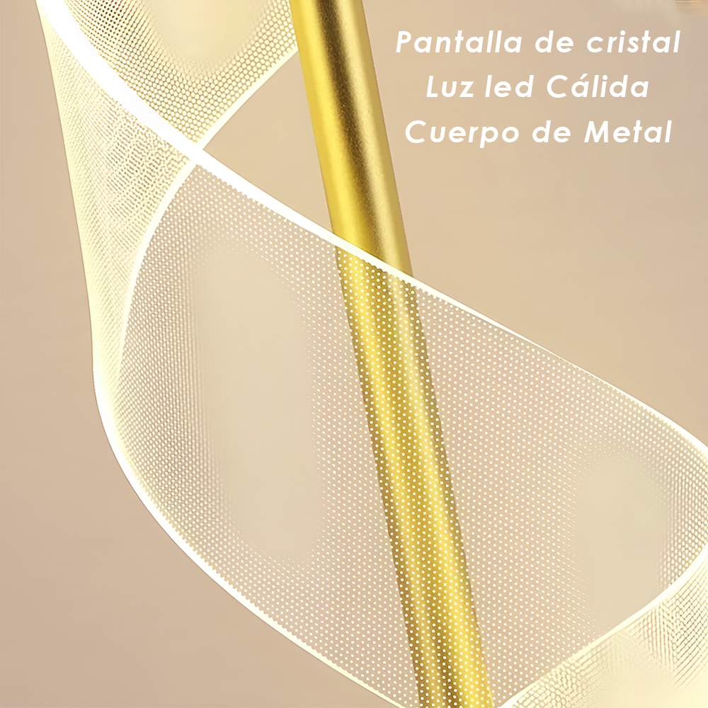 Foto 6 pulgar | Cityluz Lámpara De Mesa Decorativa – El Toque De Elegancia Y Modernidad Para Tu Hogar