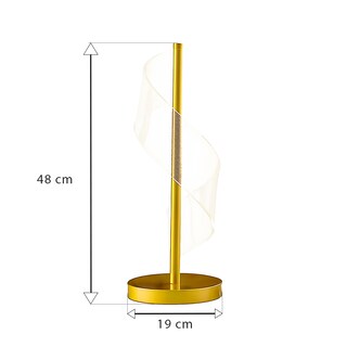 Foto 8 | Cityluz Lámpara De Mesa Decorativa – El Toque De Elegancia Y Modernidad Para Tu Hogar