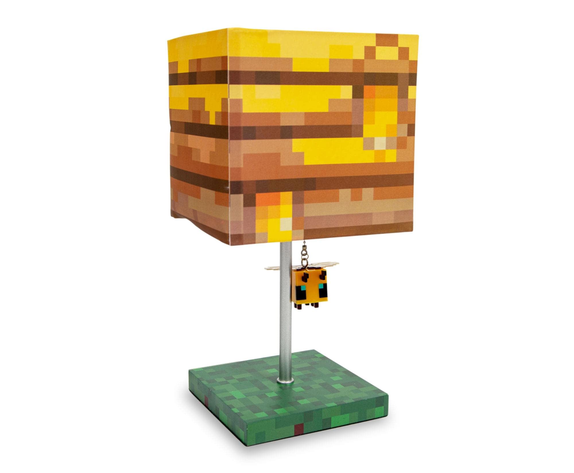 Foto 2 pulgar | Lámpara De Escritorio Minecraft Yellow Bee Nest Block Con Extractor De Abejas 3d - Venta Internacional.
