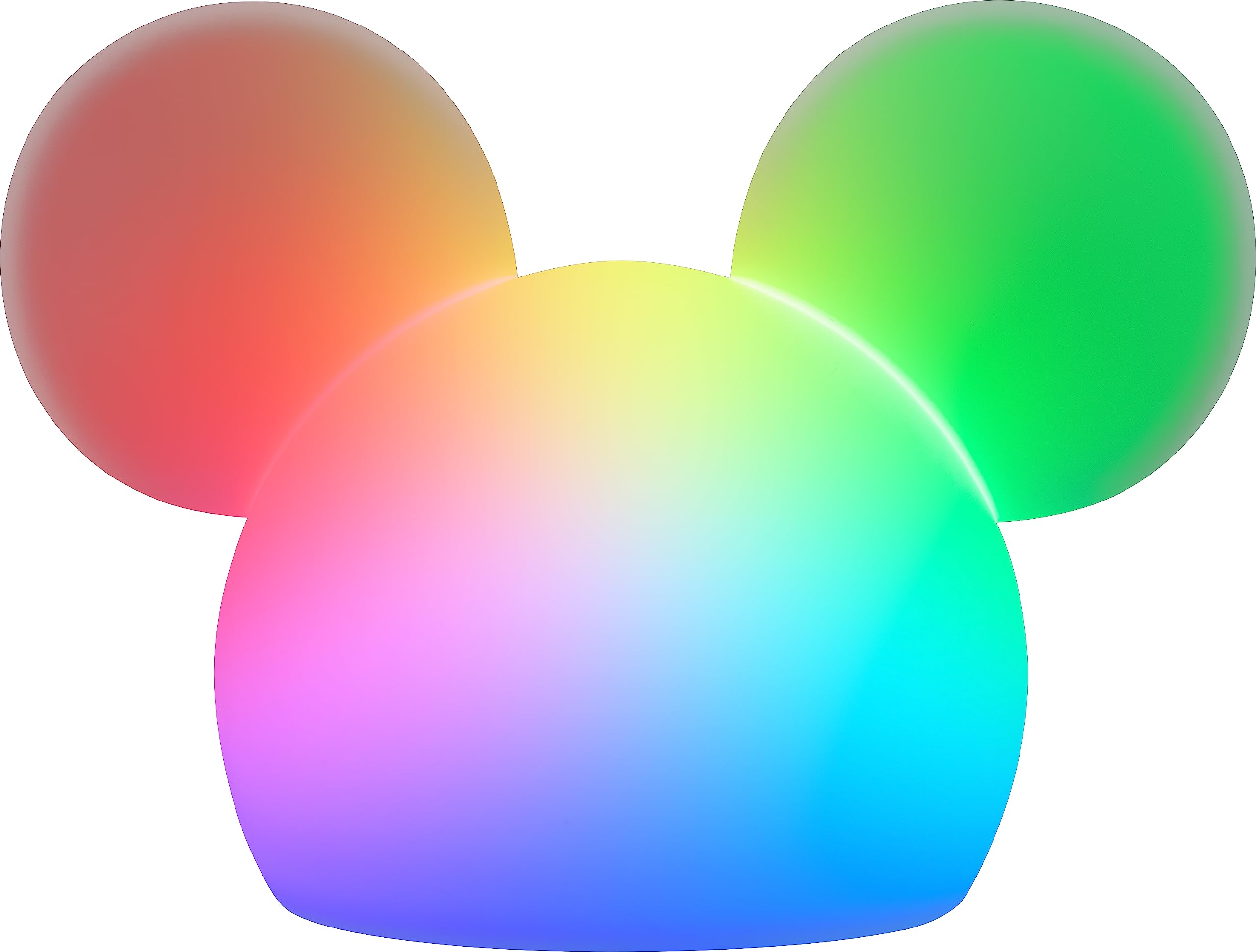 Foto 1 | Batería Usb Y Batería Squishy Light De Mickey Mouse De Disney Que Cambia De Color - Venta Internacional.