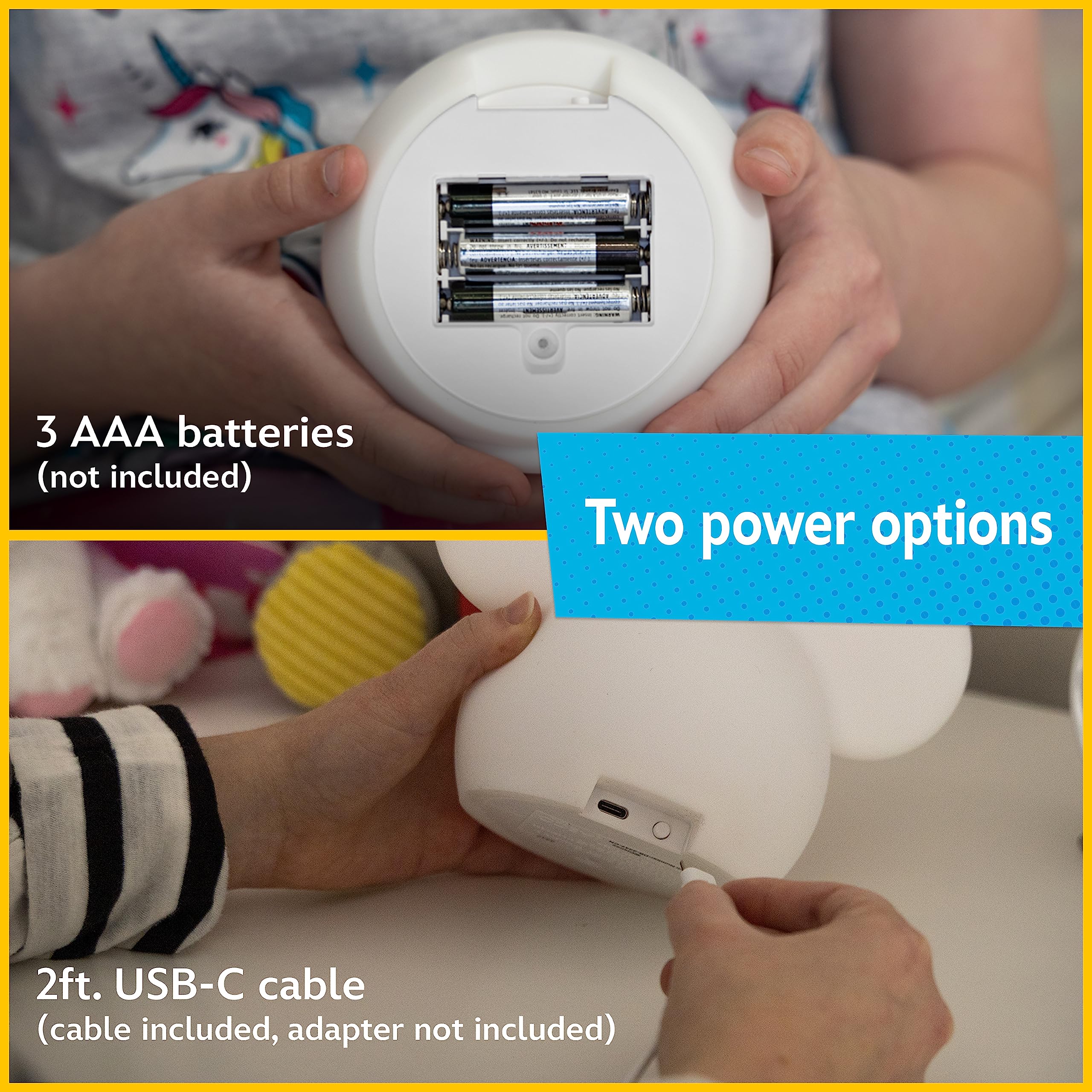 Foto 6 | Batería Usb Y Batería Squishy Light De Mickey Mouse De Disney Que Cambia De Color - Venta Internacional.