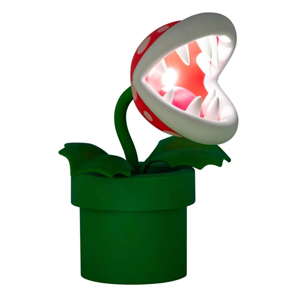 Foto 4 pulgar | Lámpara Paladone Piranha Plant Super Mario Bros Nintendo - Venta Internacional.