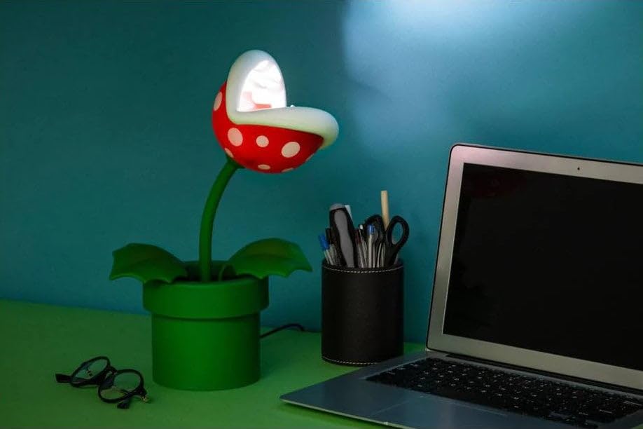 Foto 5 pulgar | Lámpara Paladone Piranha Plant Super Mario Bros Nintendo - Venta Internacional.