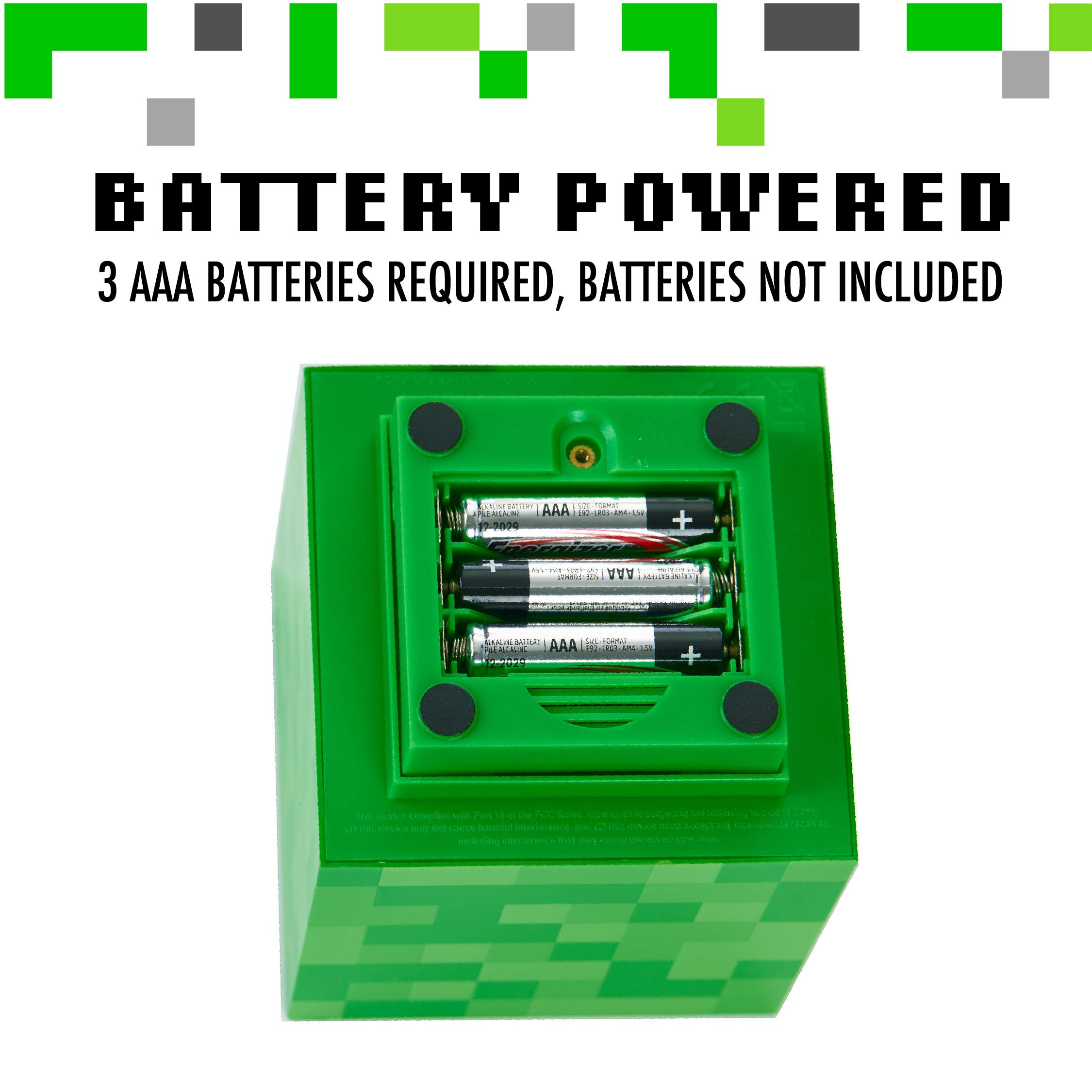 Foto 2 | Lámpara De Escritorio Paladone Minecraft Creeper Con Sonidos Oficiales - Venta Internacional.