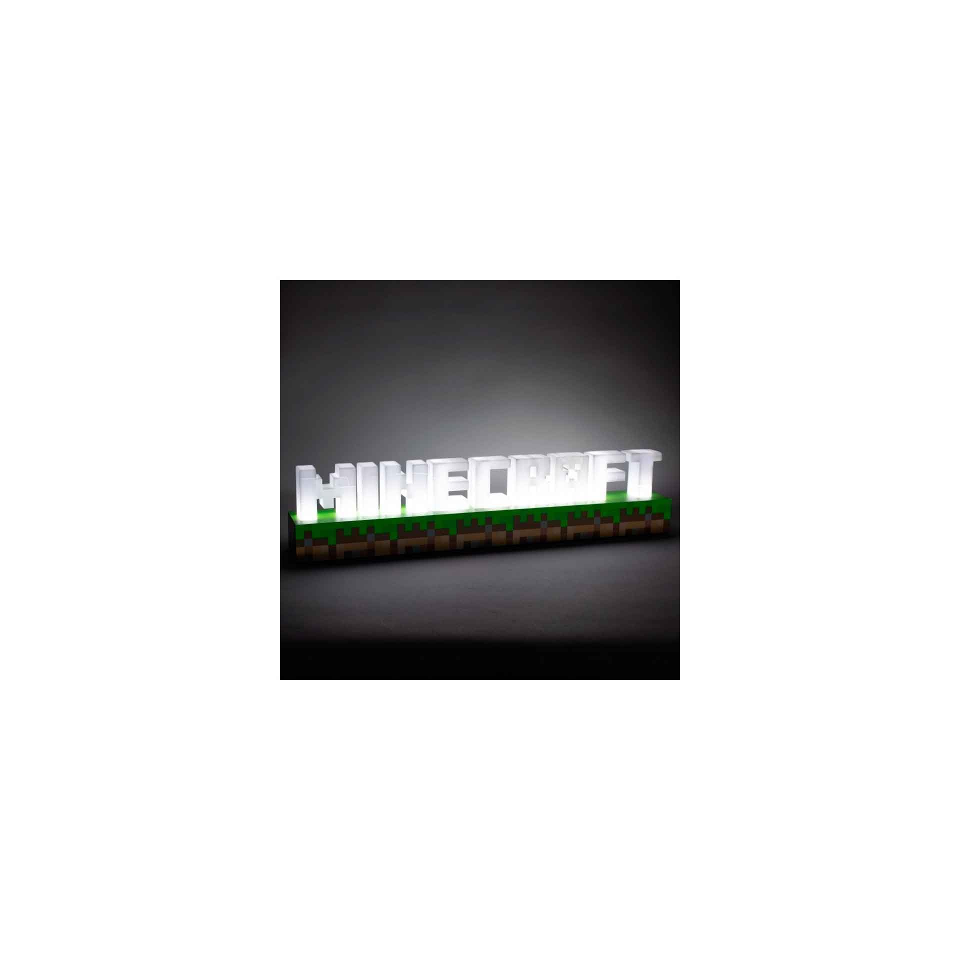 Foto 6 pulgar | Batería Logo Light Paladone Para Minecraft O Usb, 2 Modos De Luz - Venta Internacional.