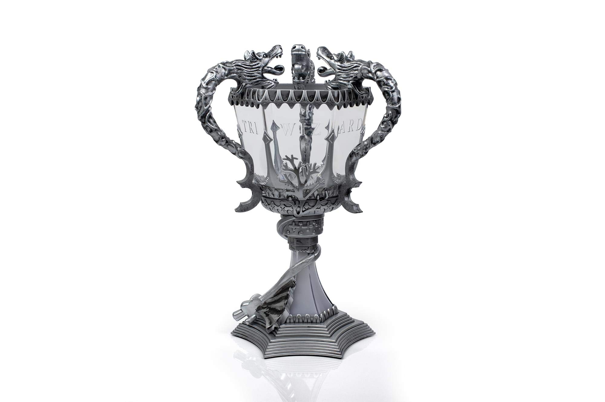 Foto 2 pulgar | Pila Mood Light De Harry Potter Con Los Tres Magos De 33 Cm, Color Plateado - Venta Internacional.