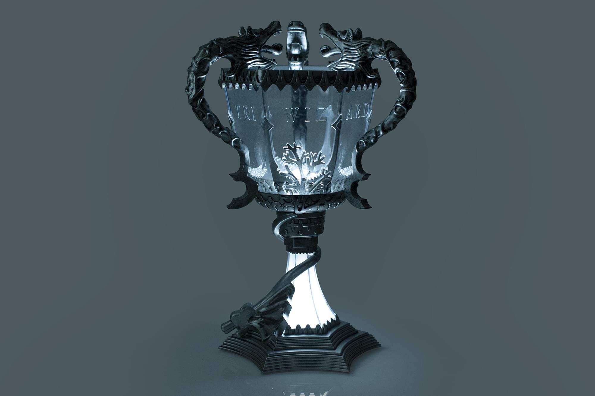 Foto 3 pulgar | Pila Mood Light De Harry Potter Con Los Tres Magos De 33 Cm, Color Plateado - Venta Internacional.