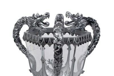 Foto 3 | Pila Mood Light De Harry Potter Con Los Tres Magos De 33 Cm, Color Plateado - Venta Internacional.