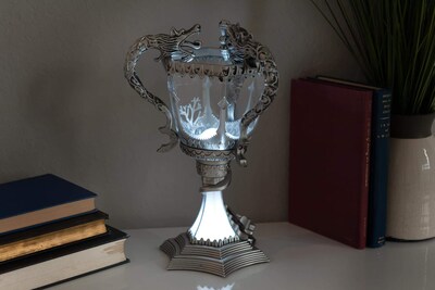 Foto 6 | Pila Mood Light De Harry Potter Con Los Tres Magos De 33 Cm, Color Plateado - Venta Internacional.