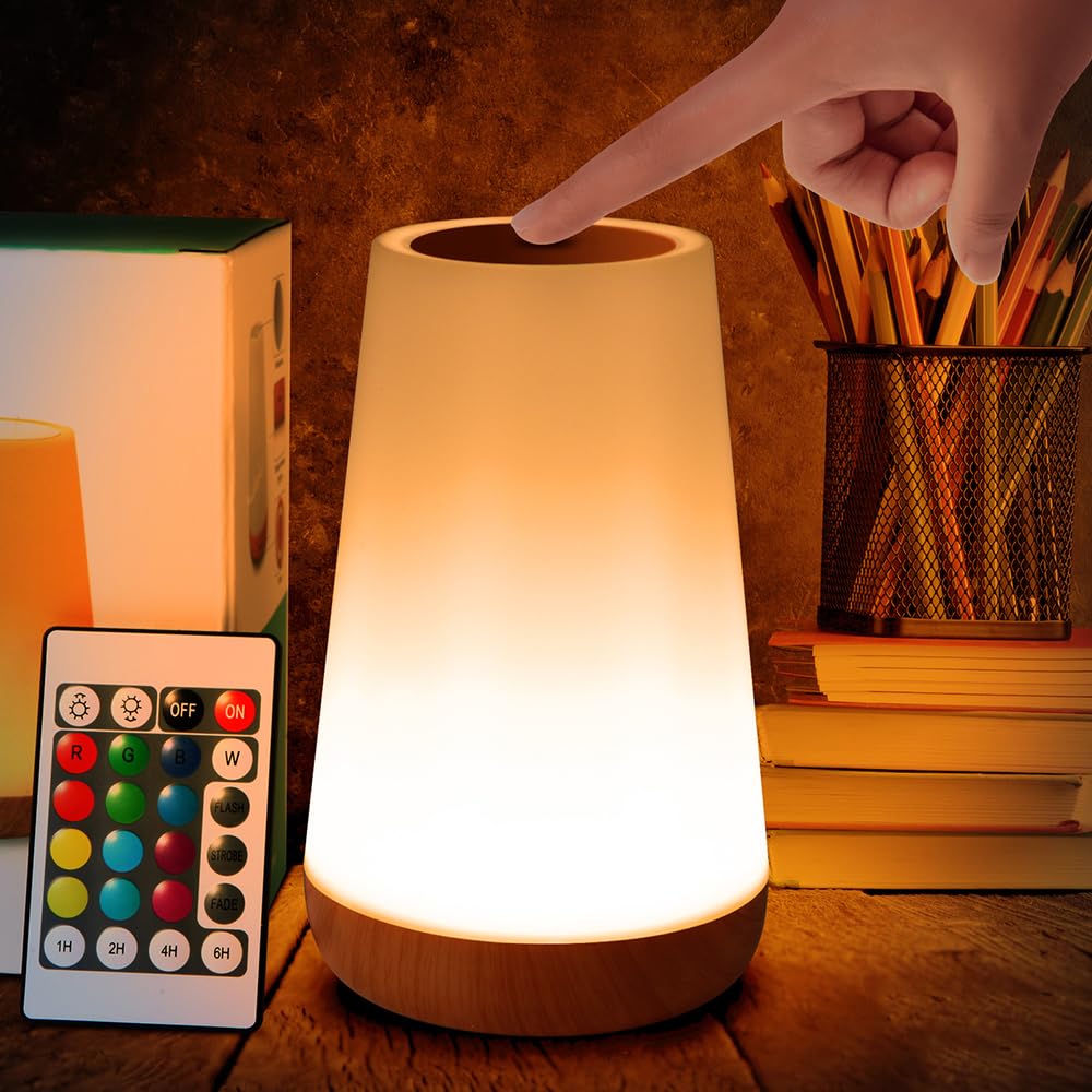 Foto 2 pulgar | Lámpara De Noche Luxxflour, Regulable Touch 5, Brillo 13 Rgb - Venta Internacional.