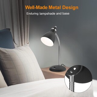 Foto 2 | Lámpara De Escritorio Lepower De Metal Que Cuida La Vista Con Cuello De Ganso Flexible - Venta Internacional.