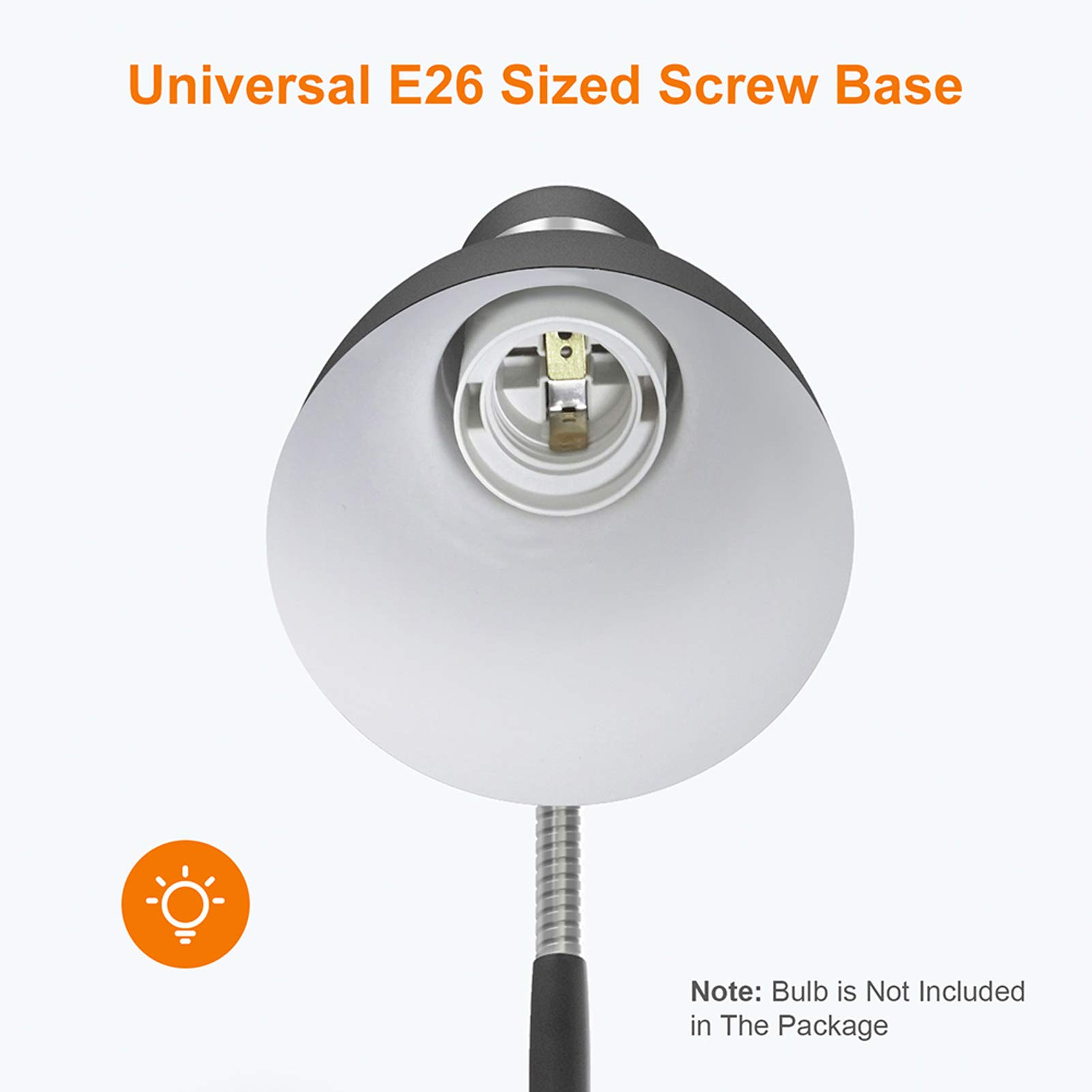 Foto 4 pulgar | Lámpara De Escritorio Lepower De Metal Que Cuida La Vista Con Cuello De Ganso Flexible - Venta Internacional.