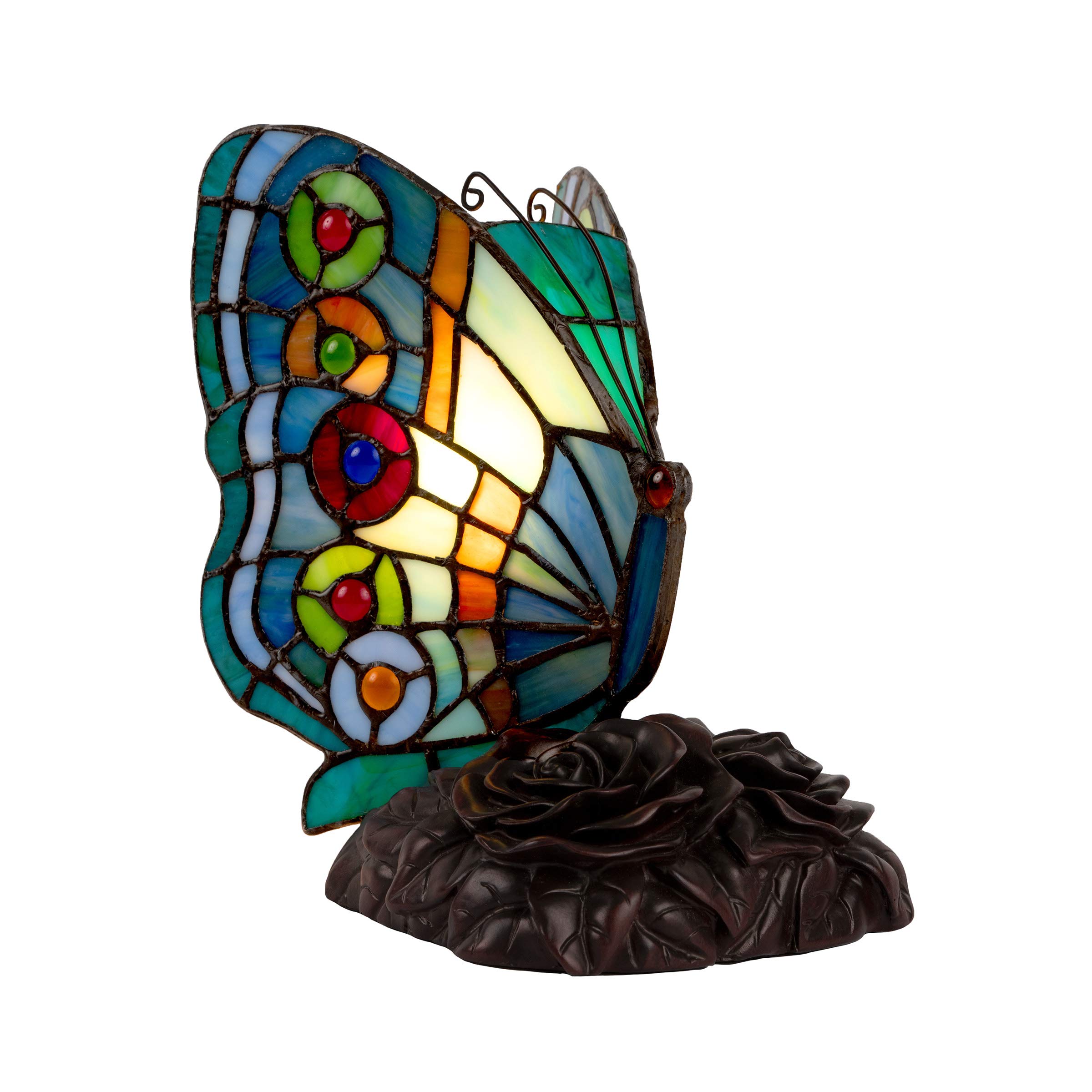 Foto 8 pulgar | Lámpara Led Lavish Home Con Forma De Mariposa, Estilo Tiffany - Venta Internacional.