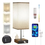 Lámpara Xtellar De Buró Escritorio Led 3 Colores Color Gris