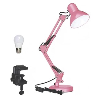 Foto 1 | Lámpara De Escritorio Brazo Giratoria Eo Safe Imports Esi-18833 Rosa