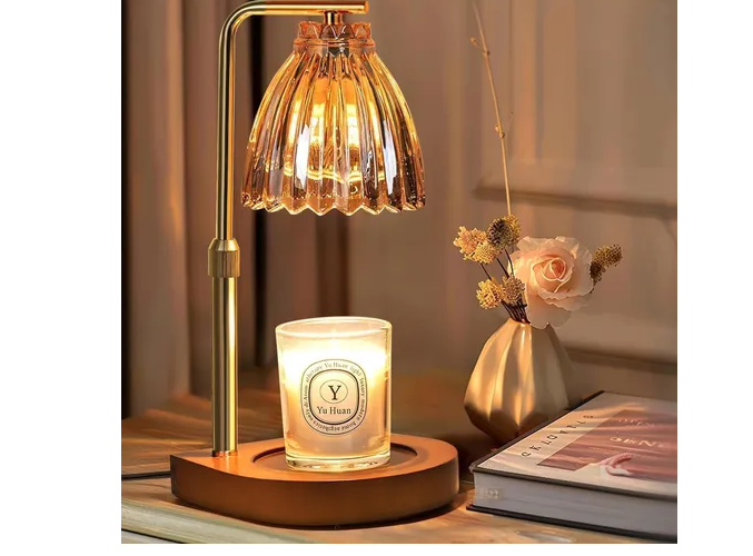 Lámpara Xtellar Calentadora De Velas Aromáticas Regulable Con Tempor