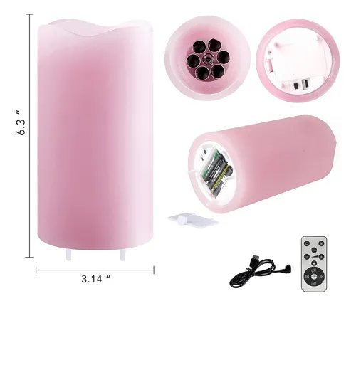 Foto 4 pulgar | Lampara Xtellar Proyector De Forma De Corazón Luces Led Usb O Pilas