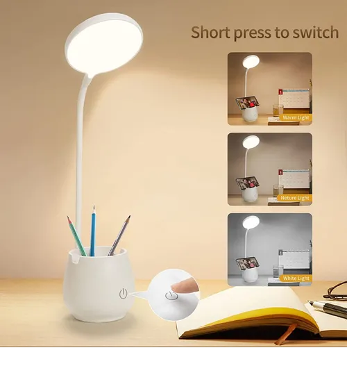 Foto 4 pulgar | Lampara Xtellar De Mesa Usb Recargables Escritorio Led Con Soporte