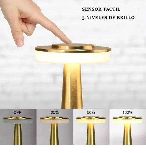 Foto 3 | Lámpara Xtellar De Mesa Led Portátil Con Sensor Táctil, 48h De Uso