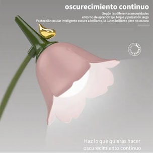 Foto 4 | Lámpara Xtellar Xtellar De Escritorio De Flores Ajustable Lámpara Led Táctil