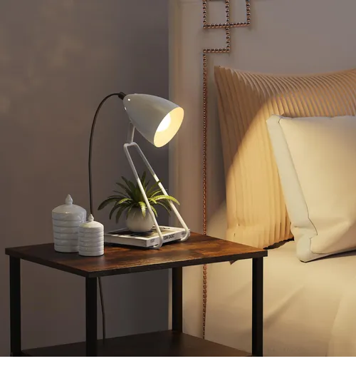 Foto 4 pulgar | 2pcs Xtellar Xtellar Lámpara De Escritorio Led Metal Giratoria 350° Con Foco