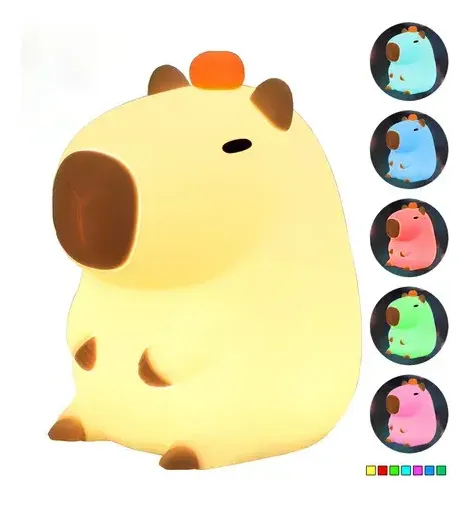 Lampara  Xtellar Bonita Lámpara De Noche Con Forma De Capibara