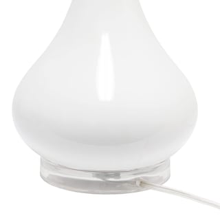 Foto 7 | Lámpara De Mesa Elegant Designs Lt3312-ltb Ceramic Genie Tear Drop - Venta Internacional.