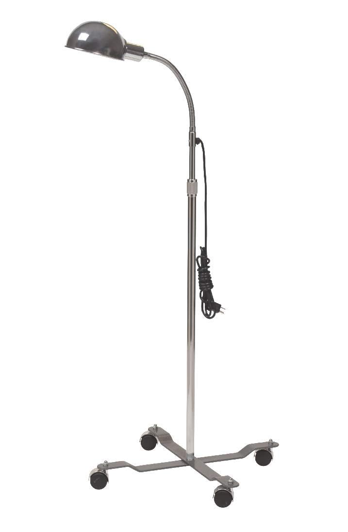 Lámpara De Pie Exam Grafco 1697-1m Con Base Móvil - Venta Internacional.