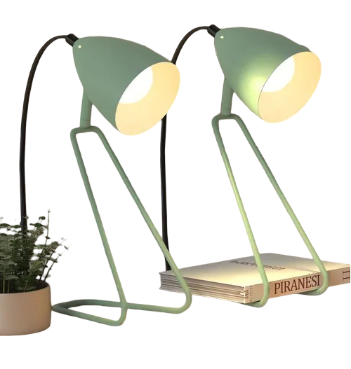 Foto 2 pulgar | 2pcs Xtellar Xtellar Lámpara De Escritorio Led Metal Giratoria 350° Con Foco