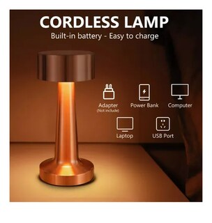 Foto 3 | Lámpara Xtellar Xtellar De Mesa Control Táctil 3 Modo Usb Led Decoración
