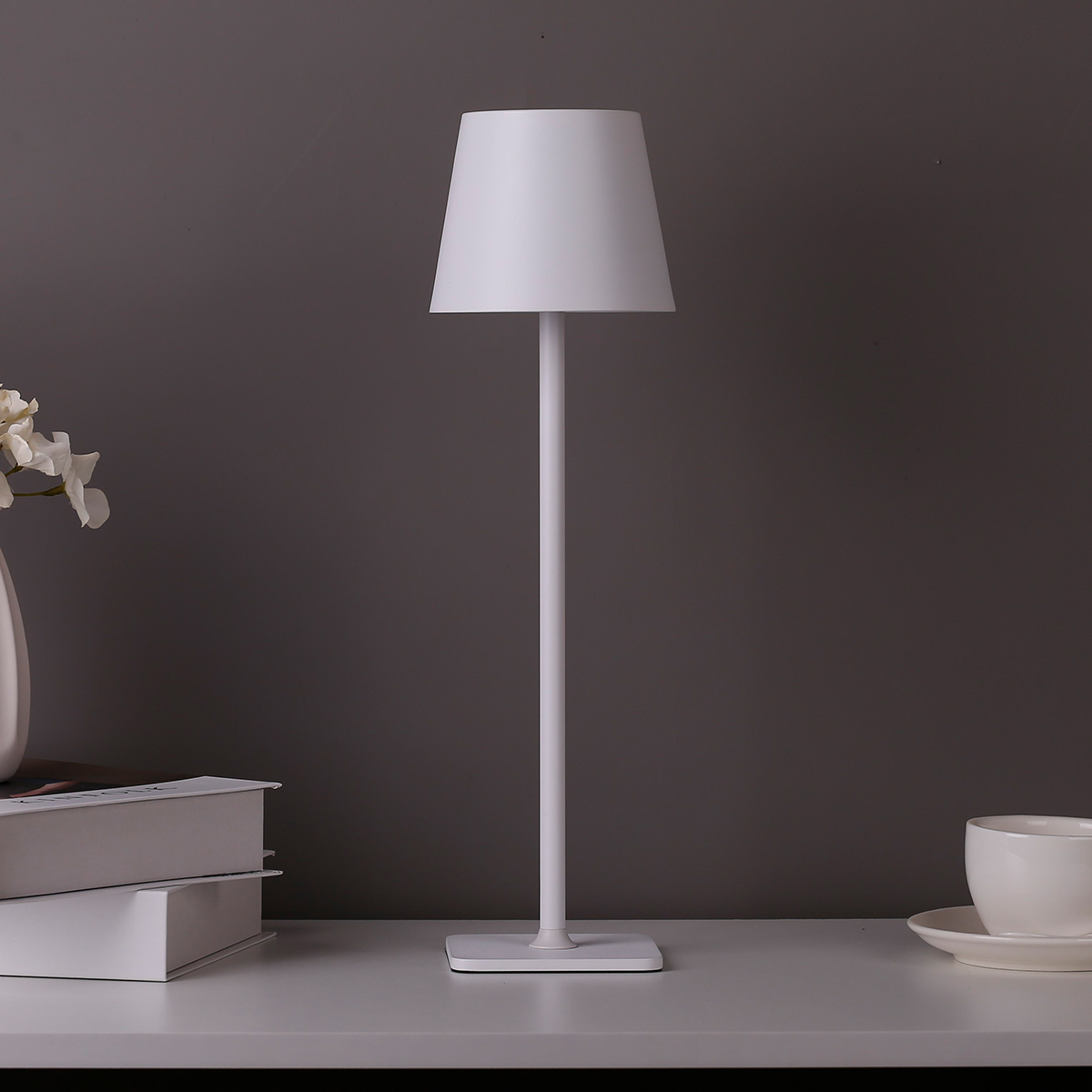 Foto 4 pulgar | Lámpara De Mesa Led Inalámbrica Recargable – 3 Modos De Luz, Control Táctil, Altura Ajustable
