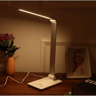 Foto 4 | Lámpara Escritorio Led 5 Modos 10 Niveles Brillo Puerto Usb Lab.g Blanco
