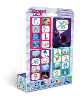 Foto 2 | Linterna Y Proyector Brainstorm Toys Mermaid Con 24 Discos - Venta Internacional.