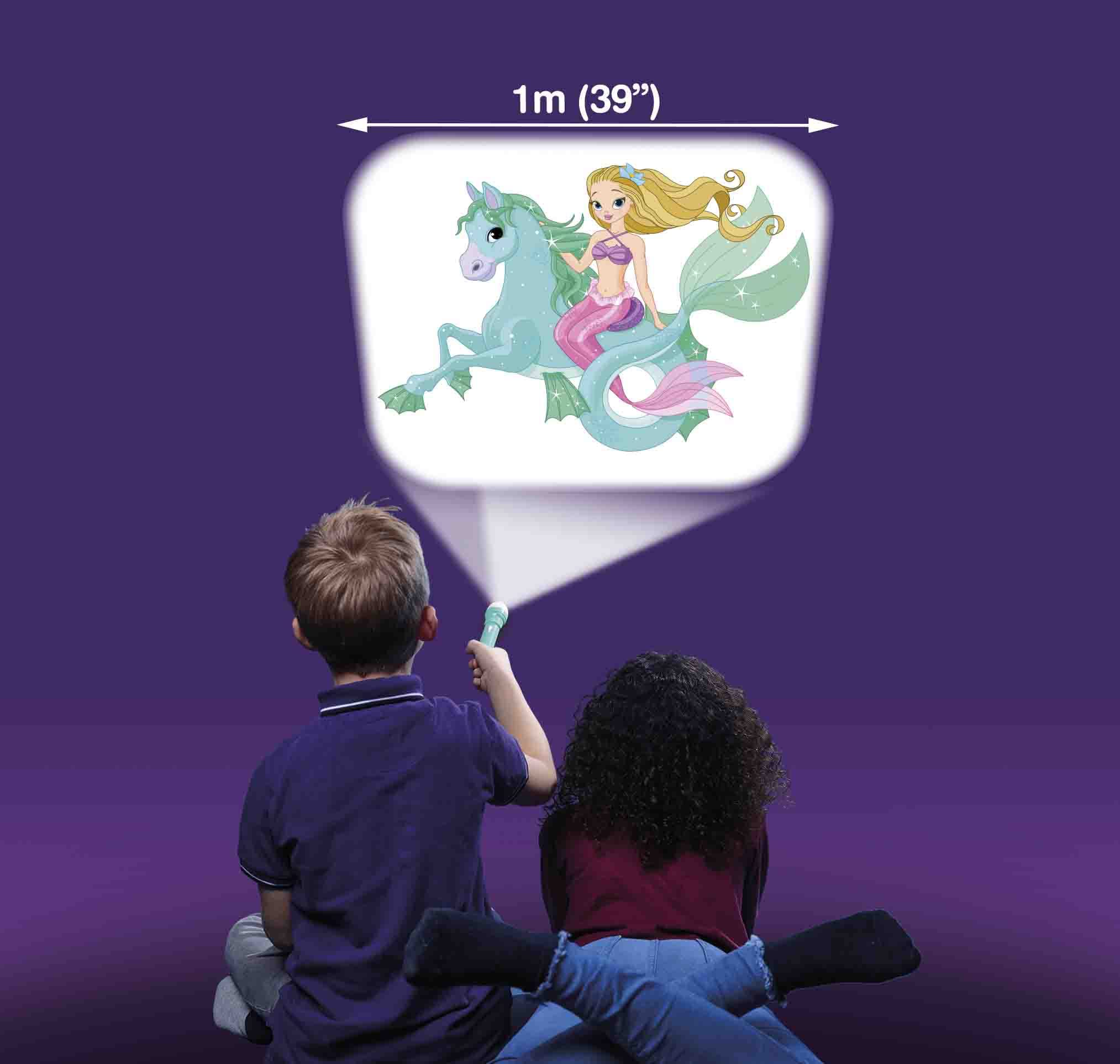 Foto 6 | Linterna Y Proyector Brainstorm Toys Mermaid Con 24 Discos - Venta Internacional.